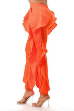 Load image into Gallery viewer, Ruffle Joggers