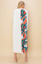 Load image into Gallery viewer, Pattern Pocket Ring Detail Dress
