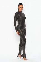 Load image into Gallery viewer, Chel&#39;s Mock Neck Long Sleeve  Legging Set
