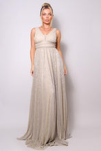 Load image into Gallery viewer, Glitter Ice Queen Maxi Dress
