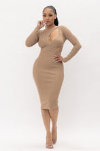 Load image into Gallery viewer, DOUBLE CUT OUT DRESS
