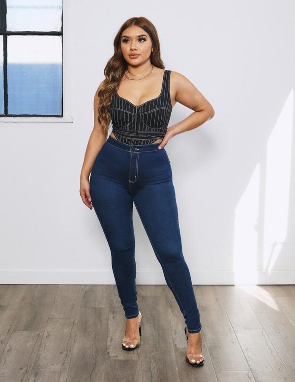 Chel's Goddess Stretchy Fit Skinny Jeans