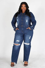 Load image into Gallery viewer, Chel&#39;s Denim Jumpsuit Plus
