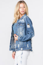 Load image into Gallery viewer, Denim Fashion Short Jacket
