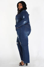 Load image into Gallery viewer, Chel&#39;s Denim Jumpsuit Plus
