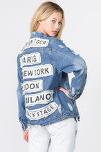 Load image into Gallery viewer, Denim Fashion Short Jacket
